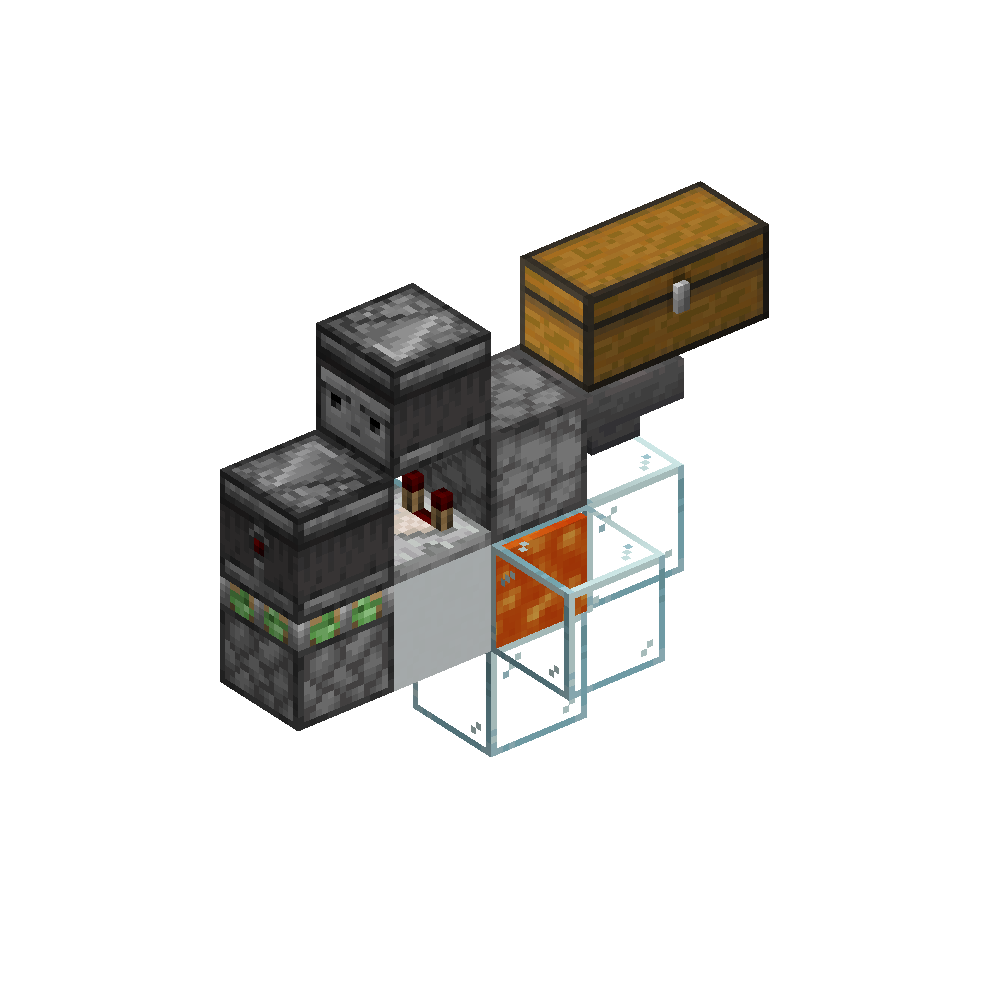 Minecraft storage and overflow protection example